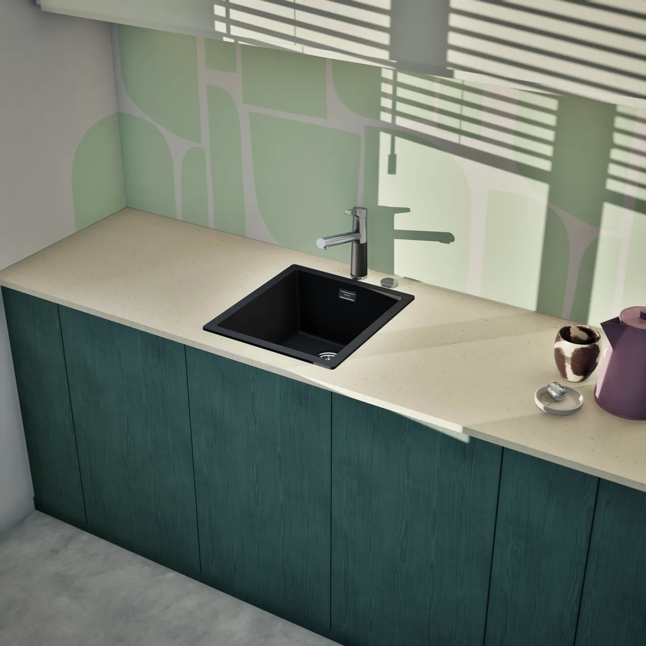 Obrázok Drez KAIA N-100S Puro horné uloženie