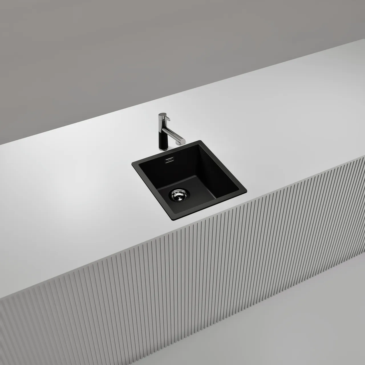 Obrázok Drez KAIA N-100S Stone horné uloženie