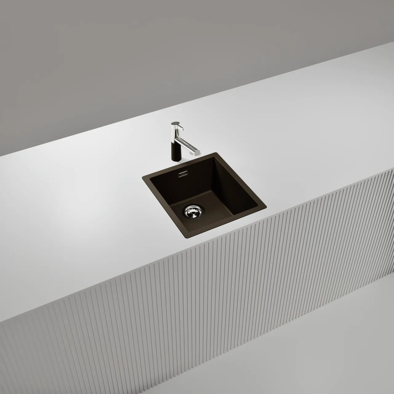 Obrázok Drez KAIA N-100S Bronze do roviny