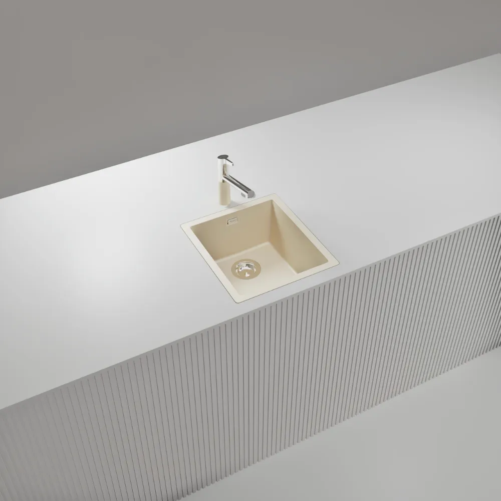 Obrázok Drez KAIA N-100S Magnolia do roviny