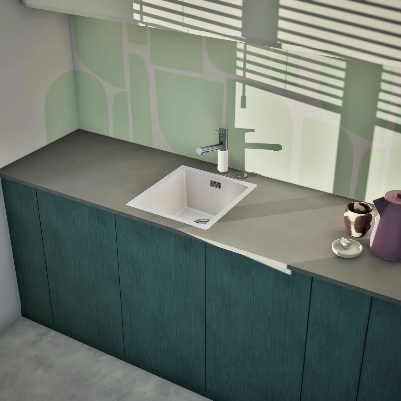 Obrázok Drez KAIA N-100S Polaris do roviny