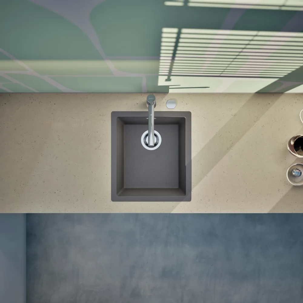 Obrázok Drez KAIA N-100S Silverstone do roviny