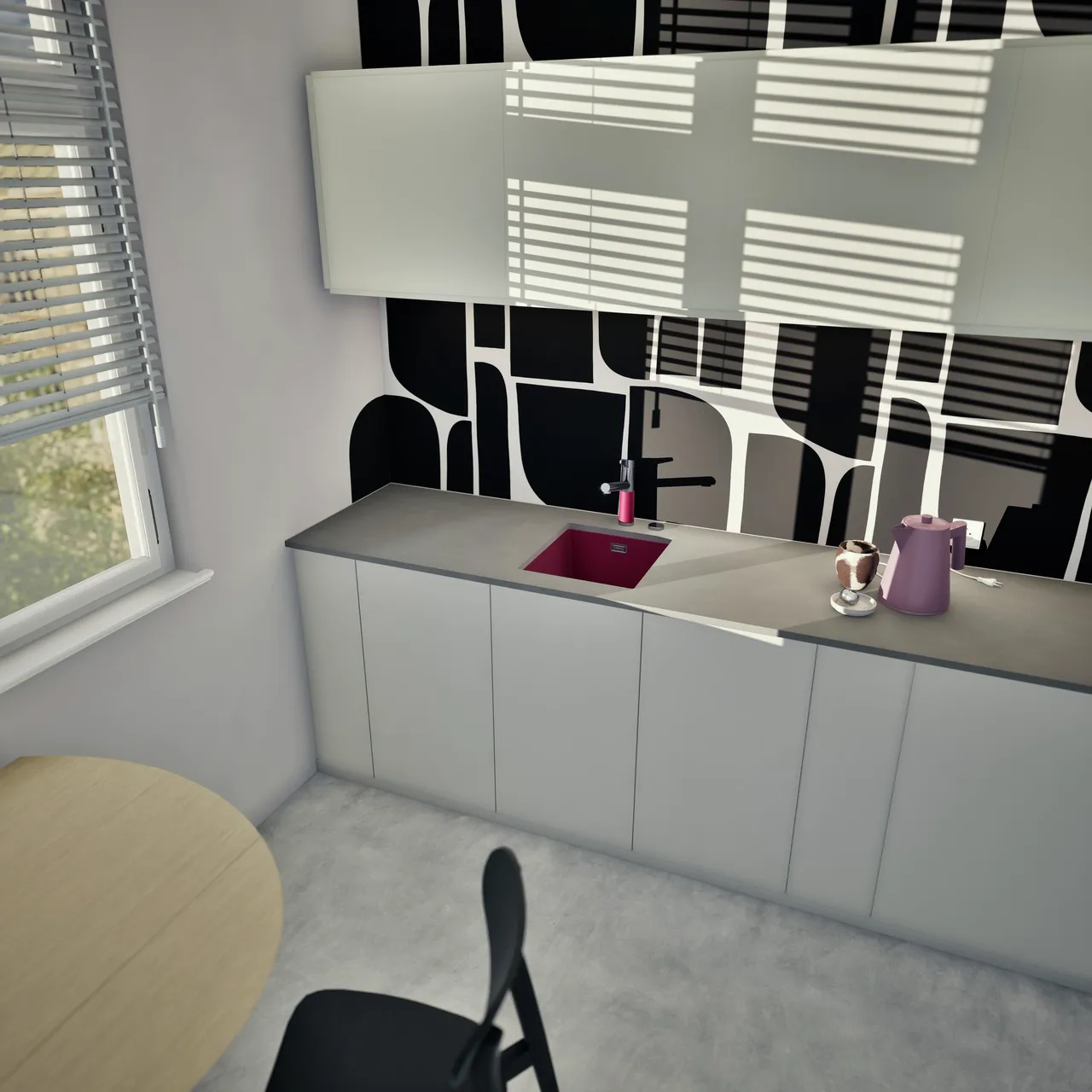 Obrázok Drez KAIA N-100S Berry spodné uloženie