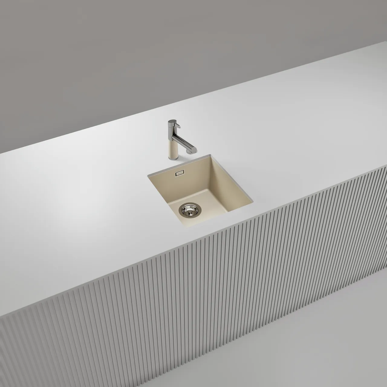 Obrázok Drez KAIA N-100S Magnolia spodné uloženie