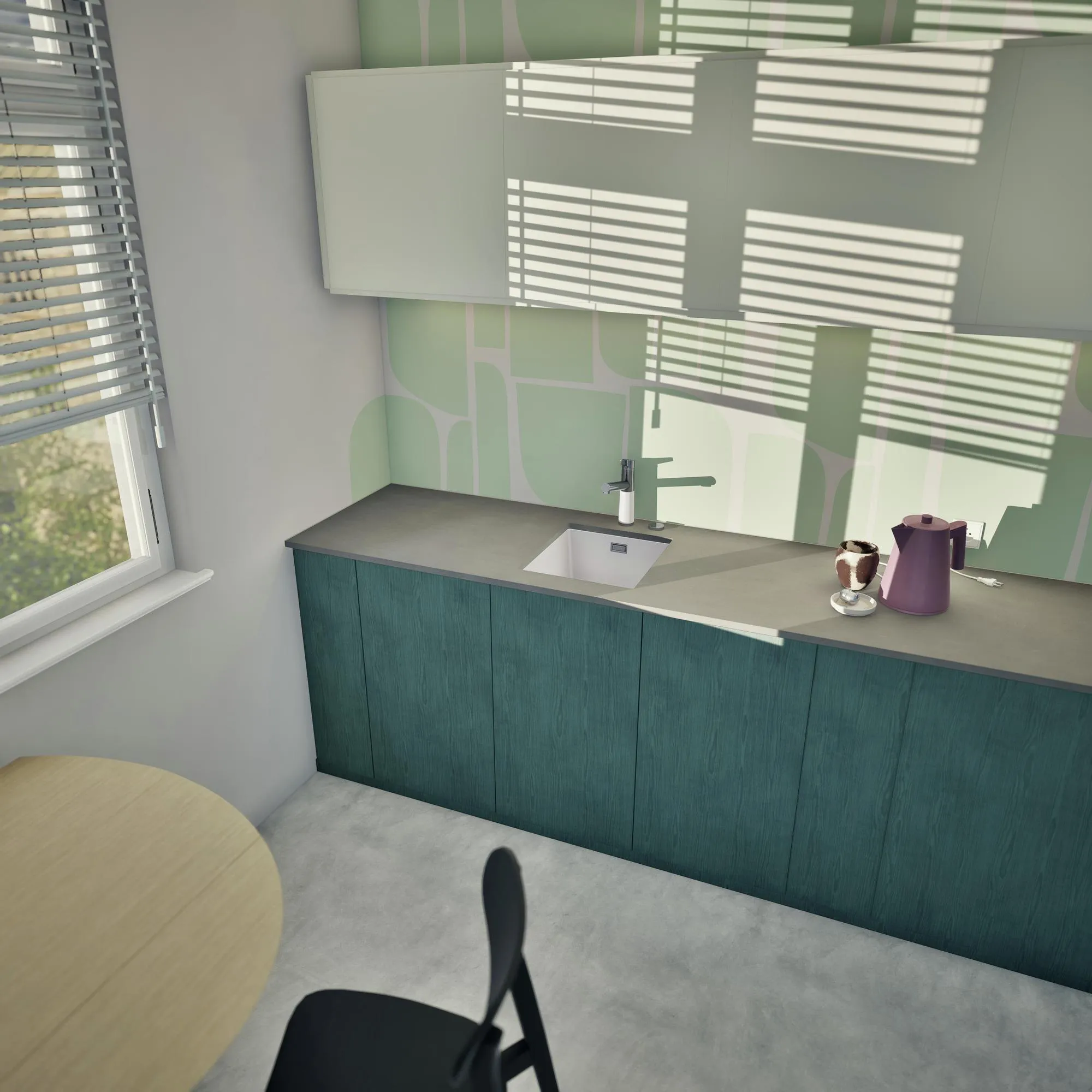 Obrázok Drez KAIA N-100S Polaris spodné uloženie