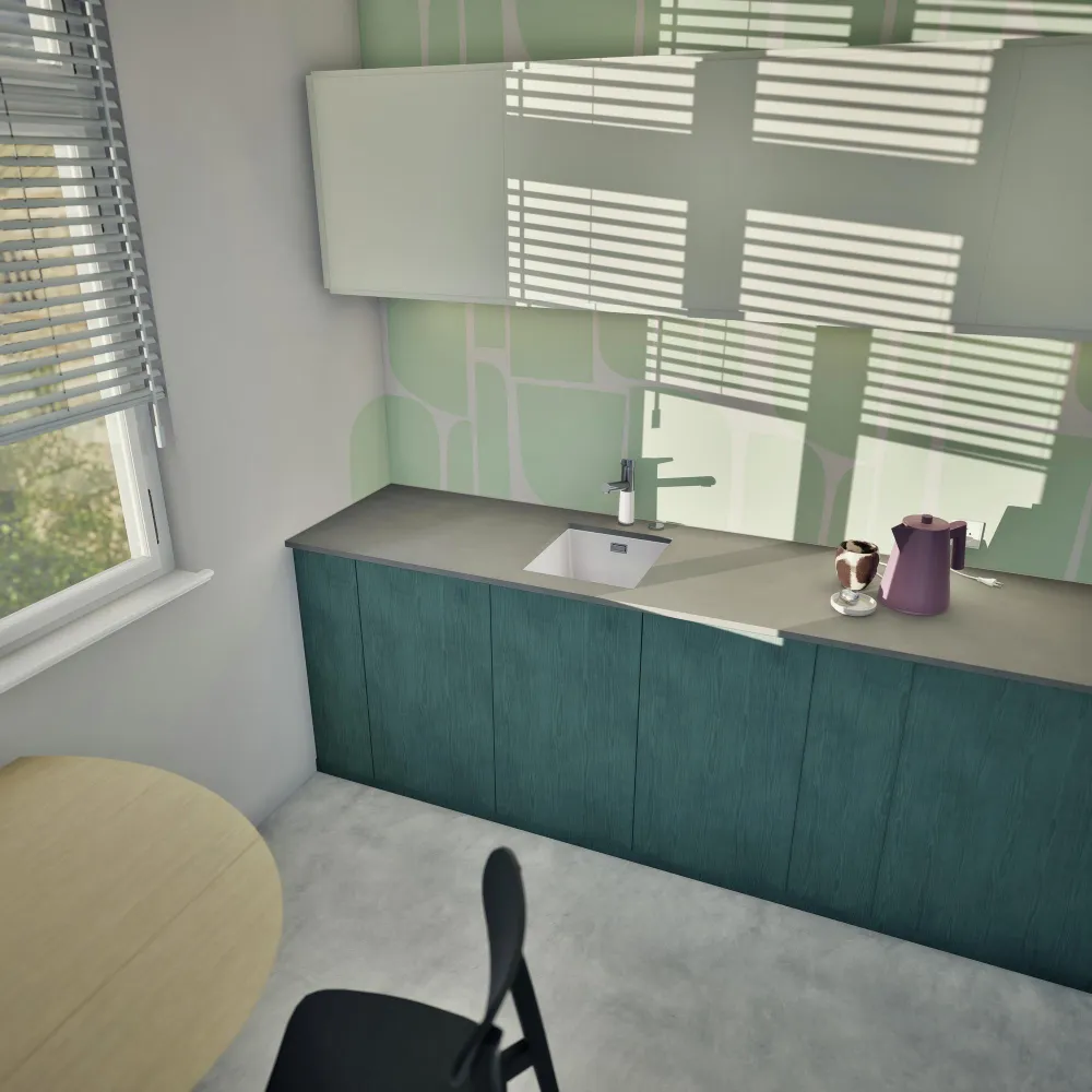 Obrázok Drez KAIA N-100S Polaris spodné uloženie