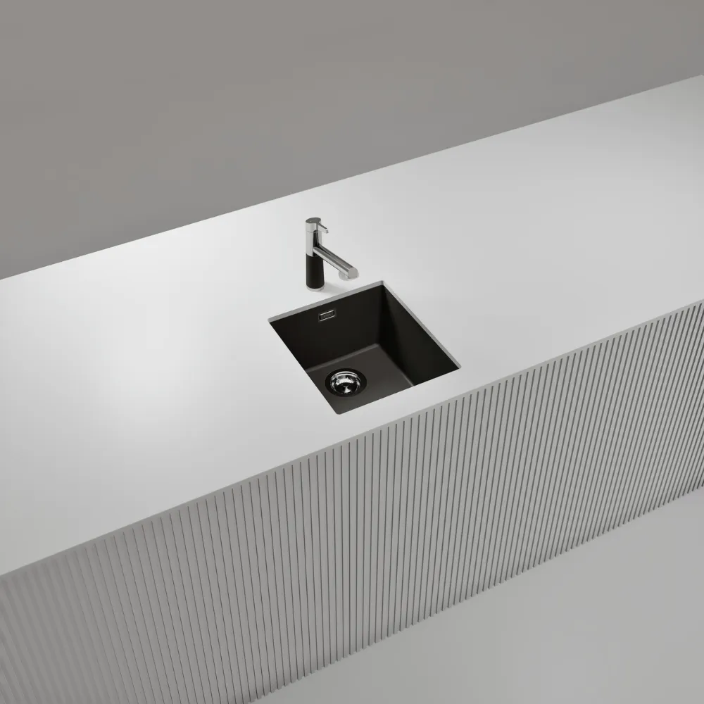 Obrázok Drez KAIA N-100S Silverstone spodné uloženie