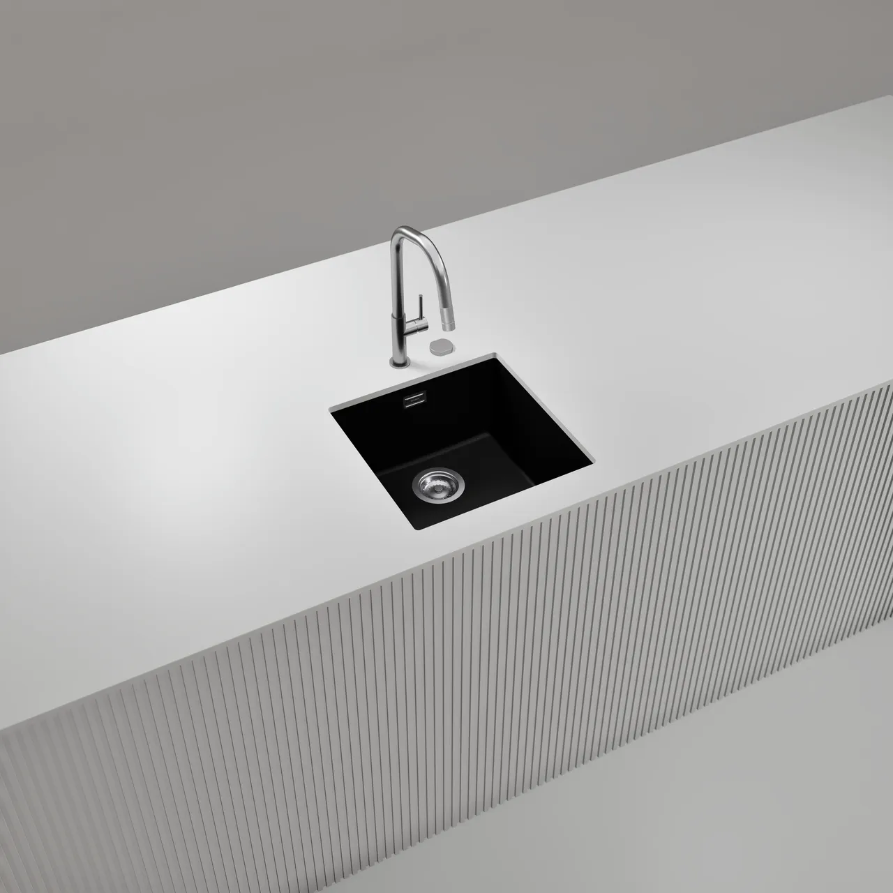 Obrázok Drez KAIA N-100 Magma spodné uloženie