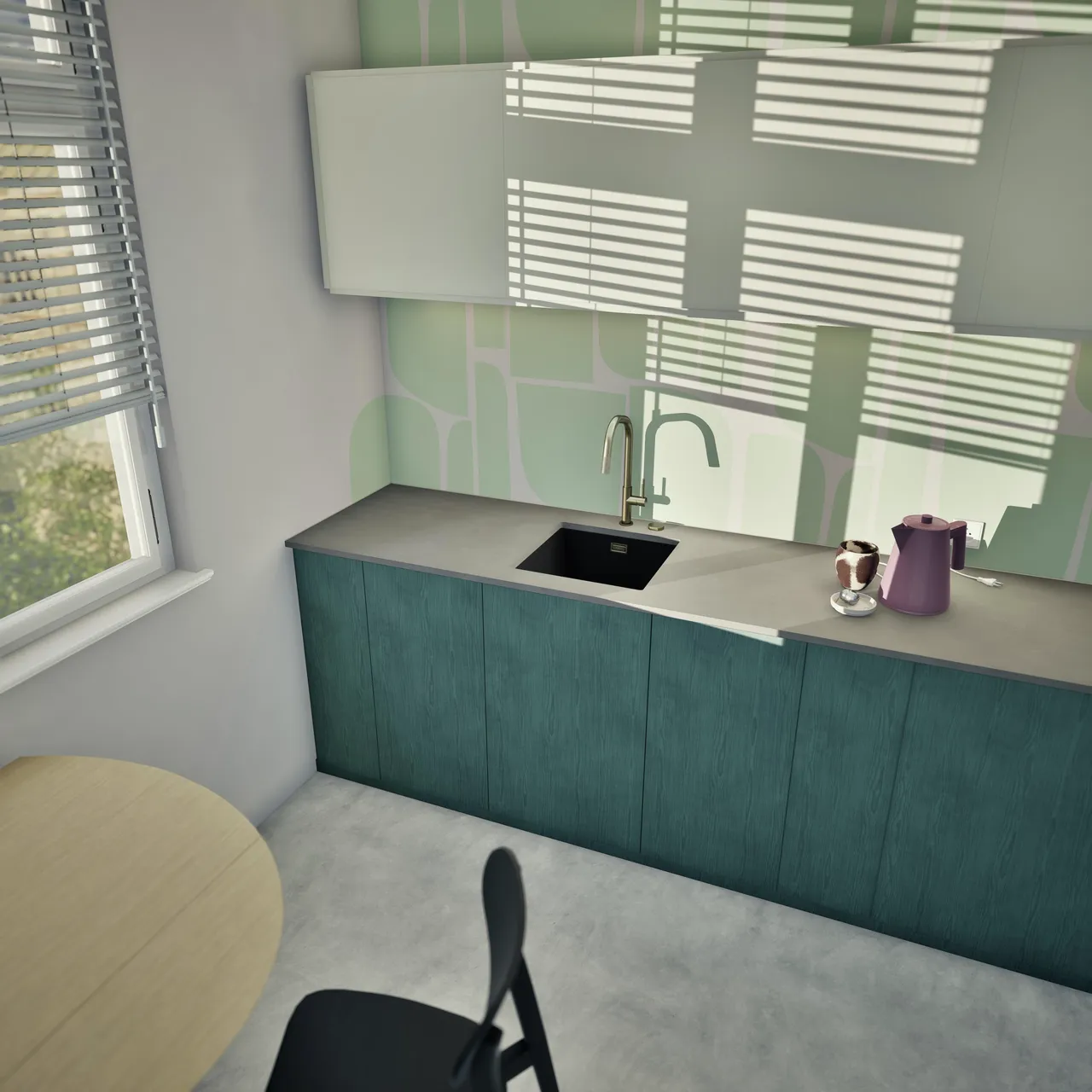 Obrázok Drez KAIA N-100 Puro spodné uloženie