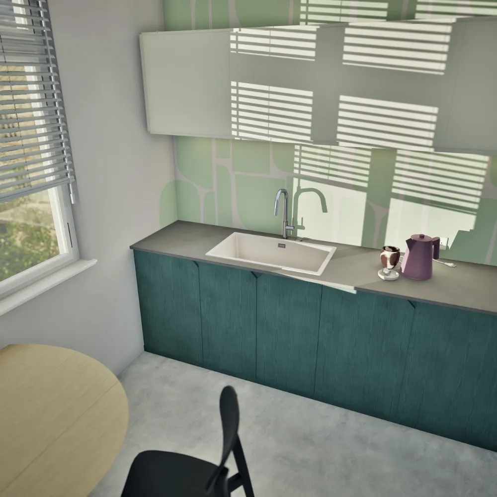 Obrázok Drez KAIA N-100XL Magnolia horné uloženie