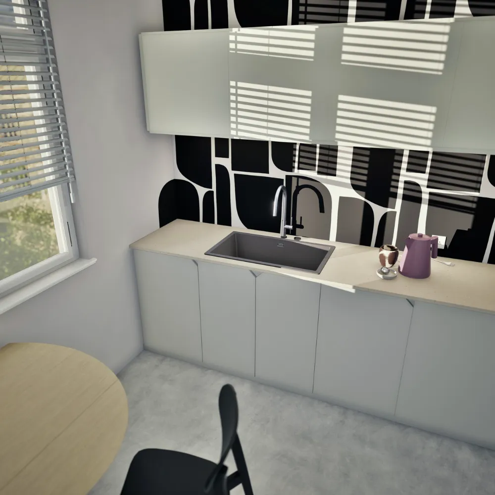 Obrázok Drez KAIA N-100XL Silverstone horné uloženie