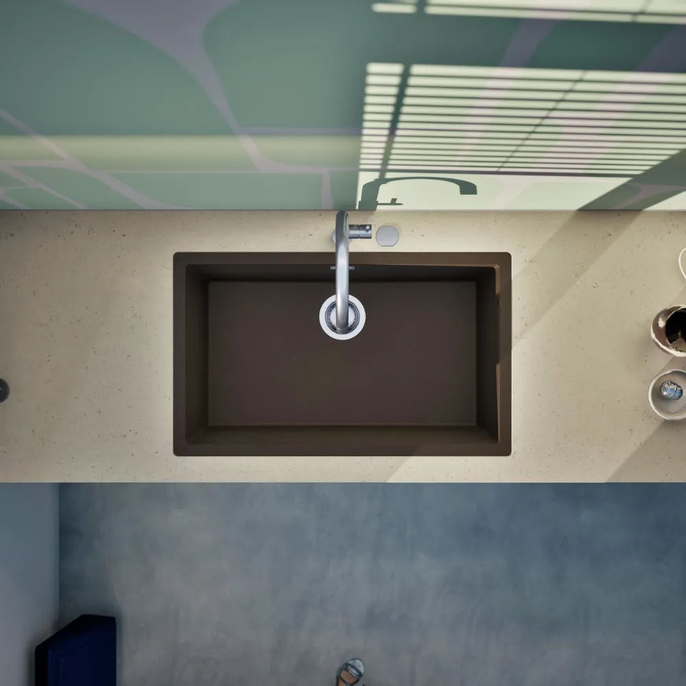 Obrázok Drez KAIA N-100XL Bronze do roviny