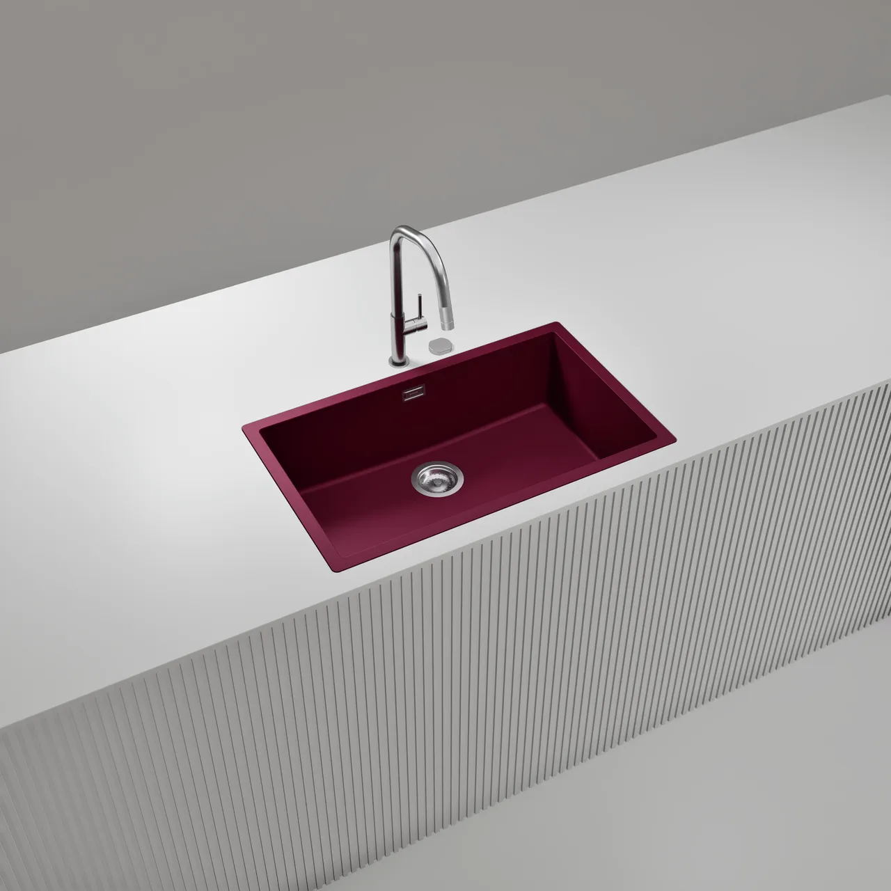 Obrázok Drez KAIA N-100XL Berry do roviny