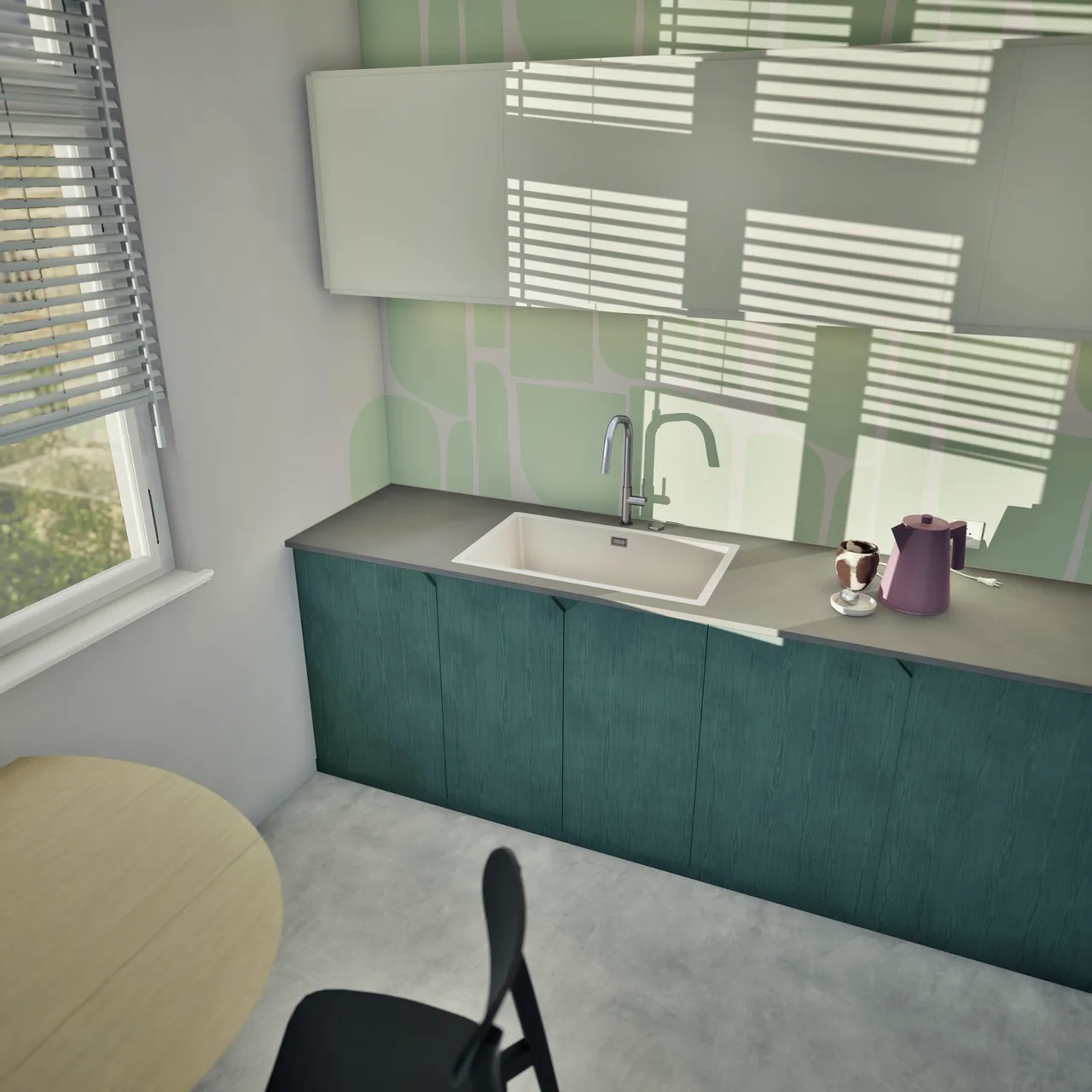 Obrázok Drez KAIA N-100XL Magnolia do roviny