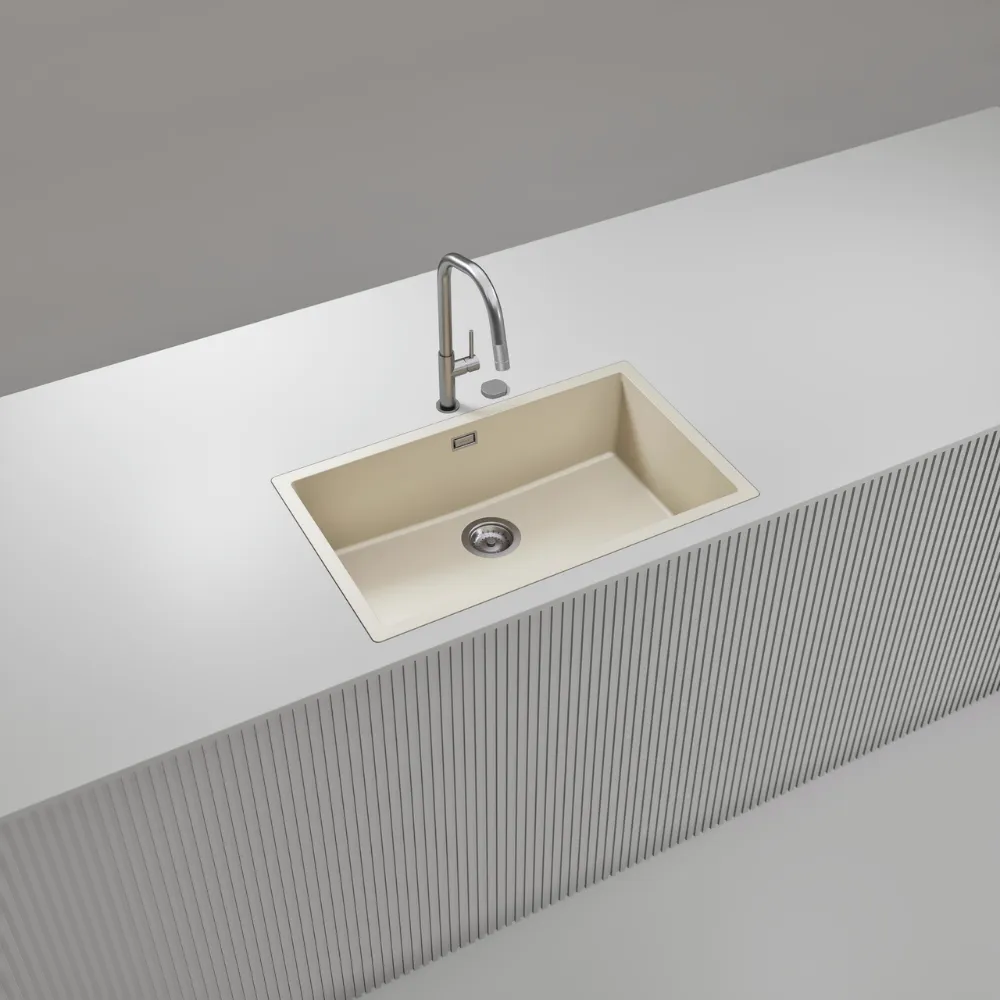 Obrázok Drez KAIA N-100XL Magnolia do roviny