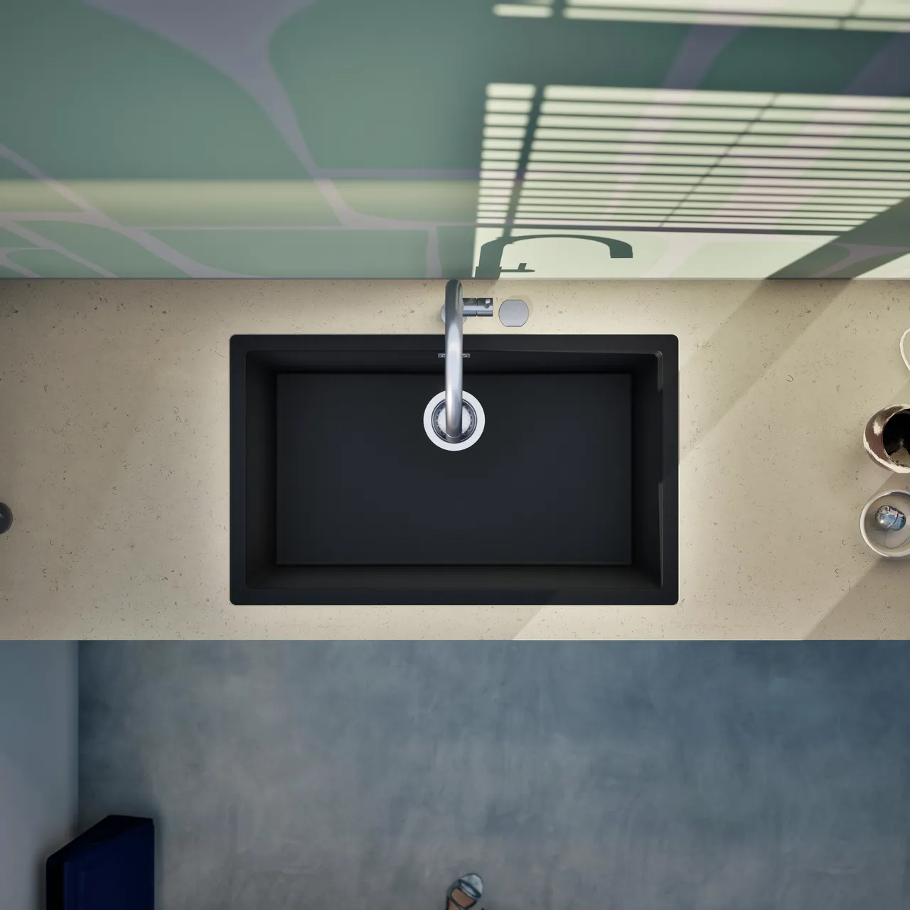 Obrázok Drez KAIA N-100XL Puro do roviny