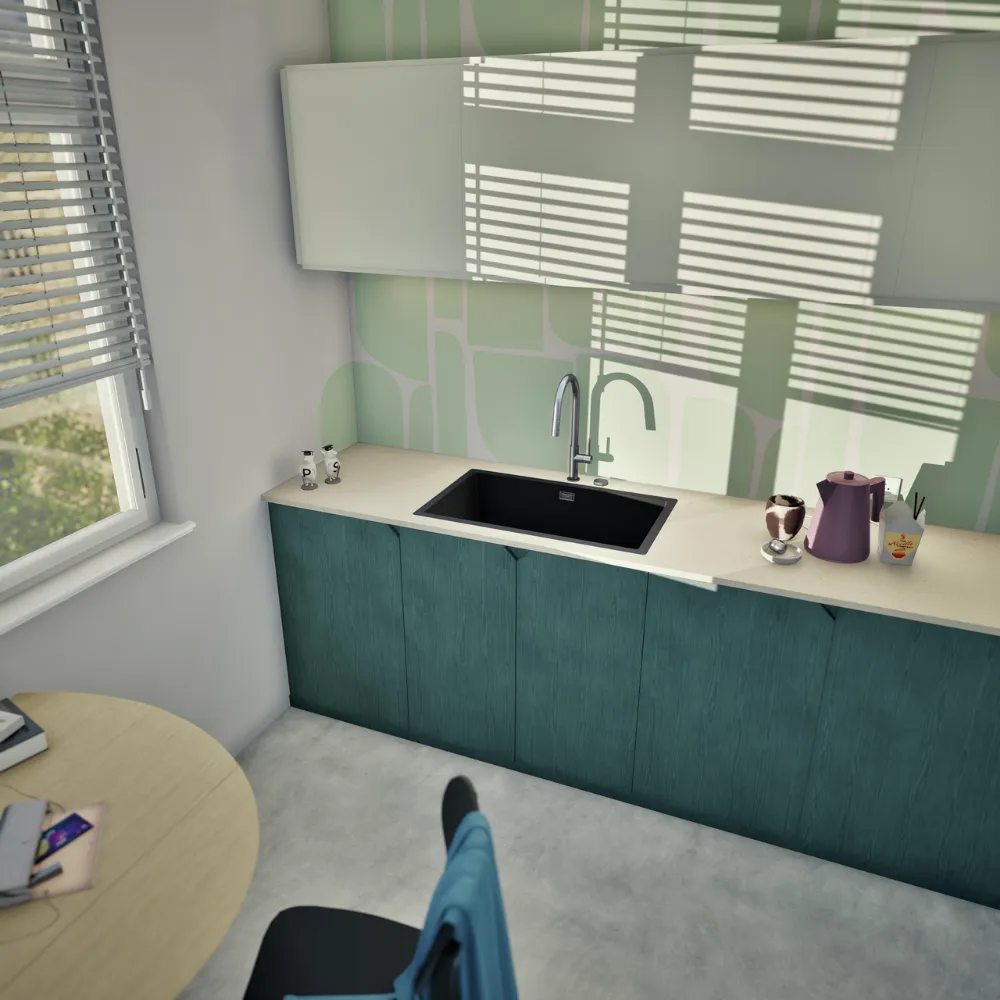 Obrázok Drez KAIA N-100XL Puro do roviny