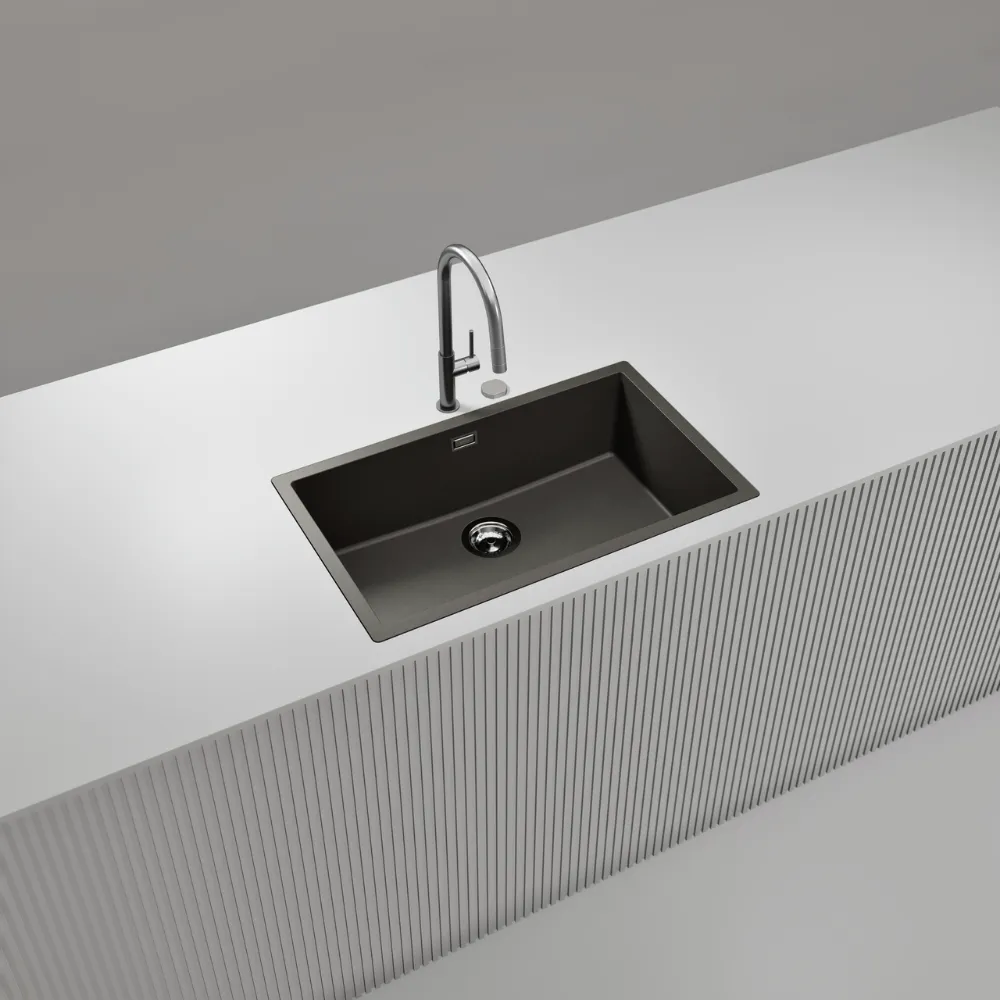 Obrázok Drez KAIA N-100XL Silverstone do roviny