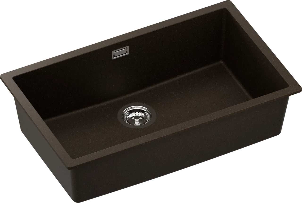 Obrázok Drez KAIA N-100XL Bronze spodné uloženie