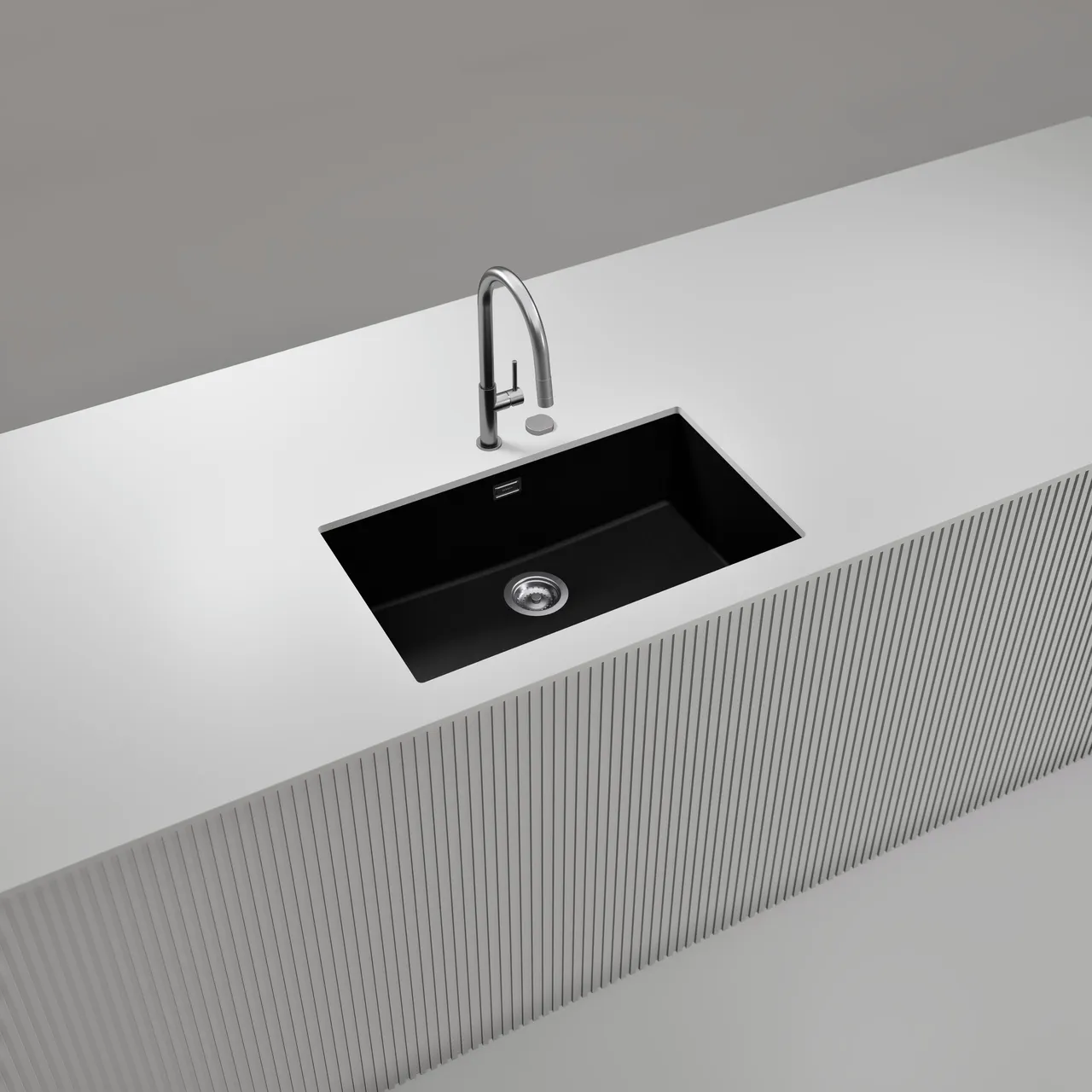 Obrázok Drez KAIA N-100XL Magma spodné uloženie