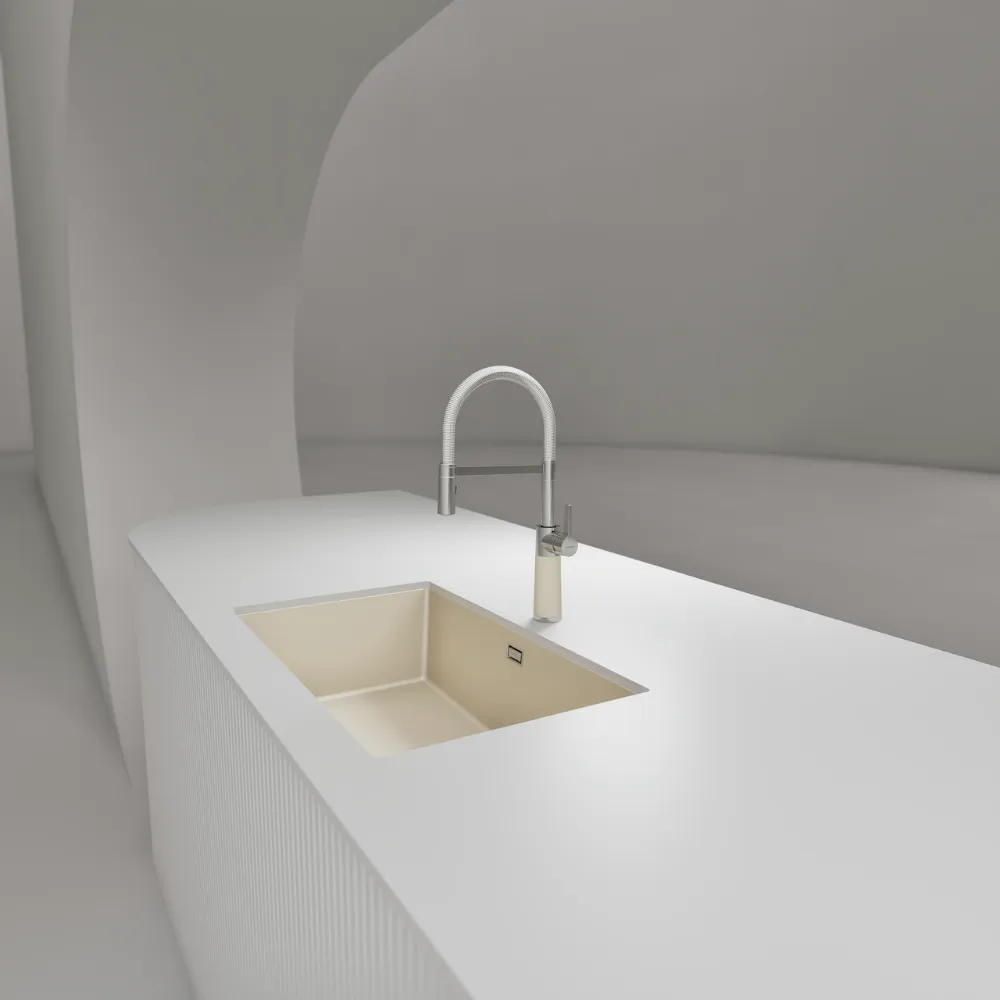 Obrázok Drez KAIA N-100XL Magnolia spodné uloženie