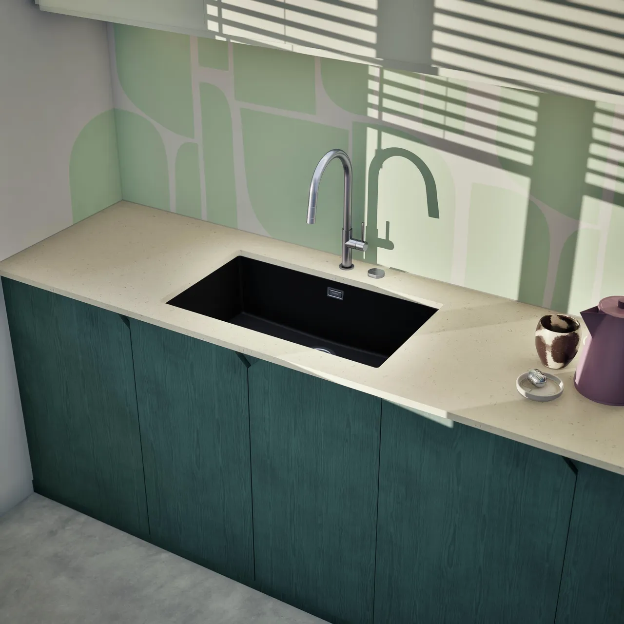 Obrázok Drez KAIA N-100XL Puro spodné uloženie