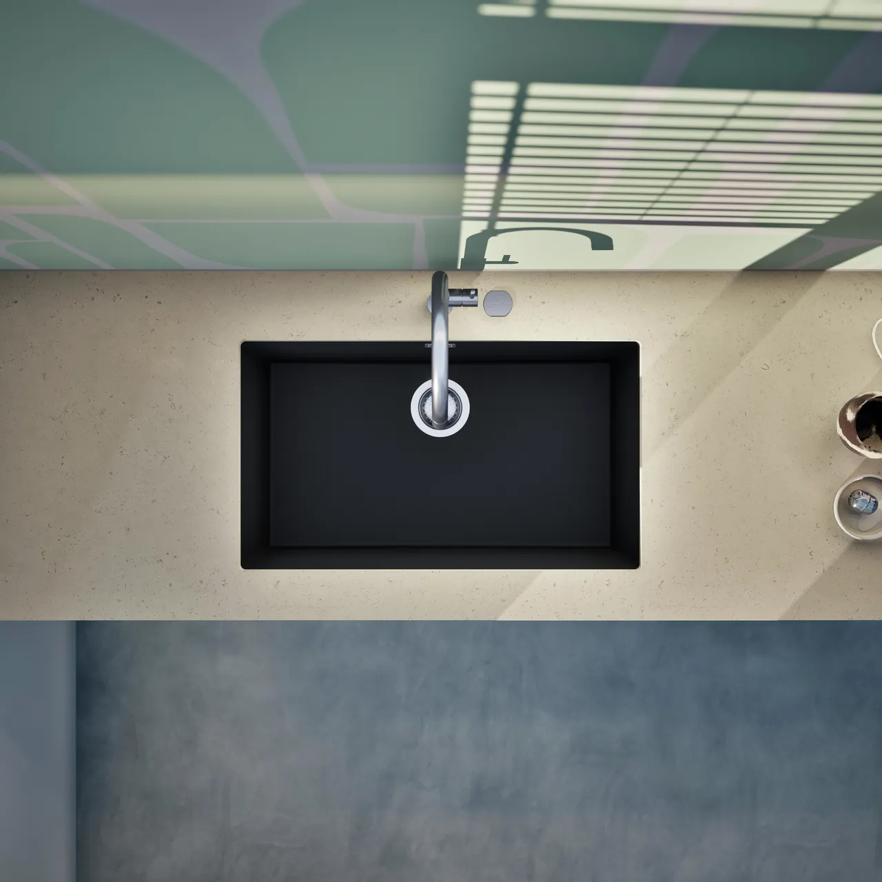 Obrázok Drez KAIA N-100XL Puro spodné uloženie