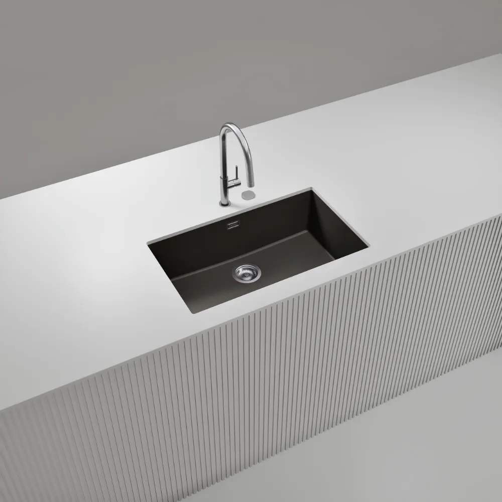 Obrázok Drez KAIA N-100XL Silverstone spodné uloženie