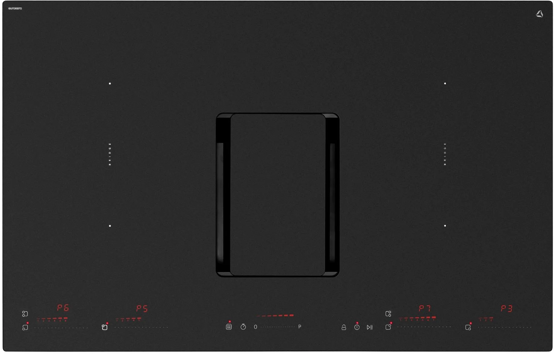 Obrázok Indukčná doska s integrovaným odsávačom pár CDB8303M  WizardMatte 83
