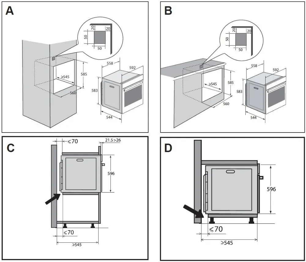 Obrázok Rúra DCP4558B