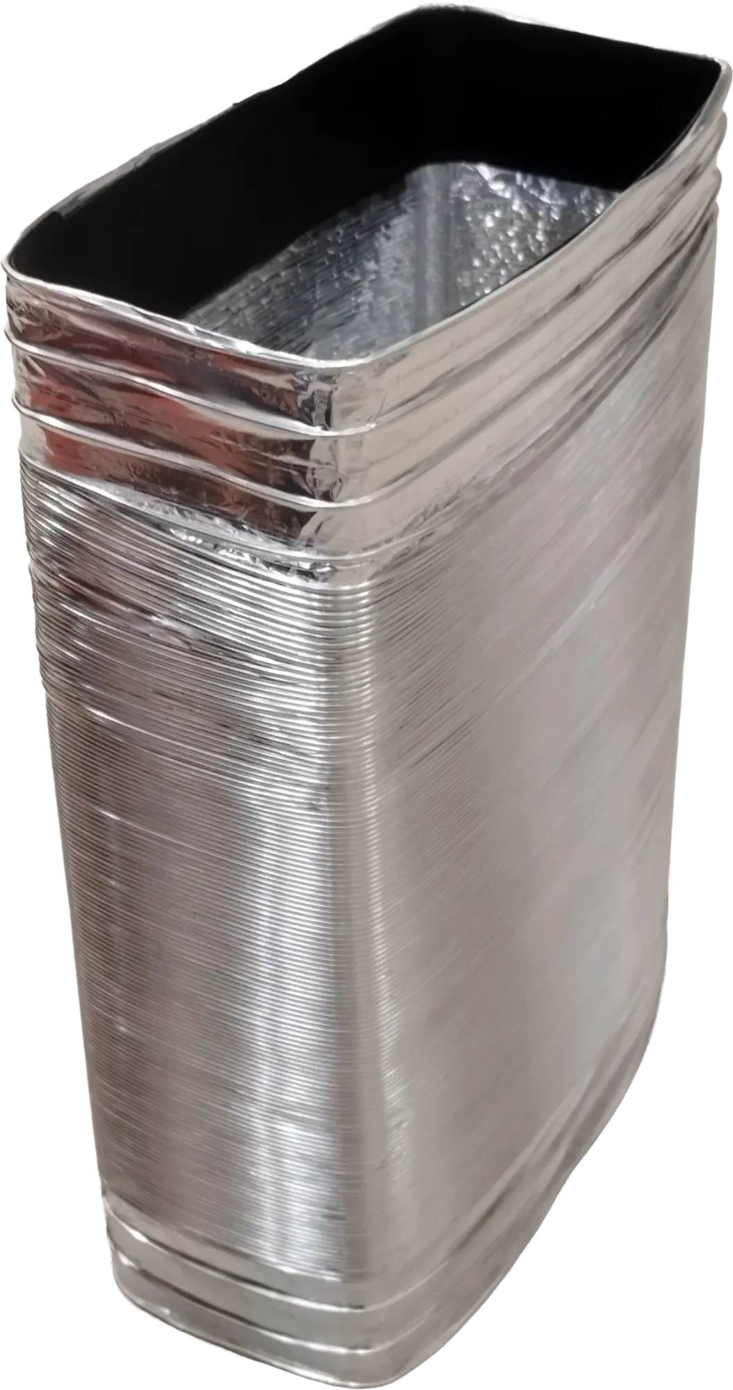 Obrázok Flexibilné potrubie KVSD112, 190x75 mm, hliník, 0,3-2 m