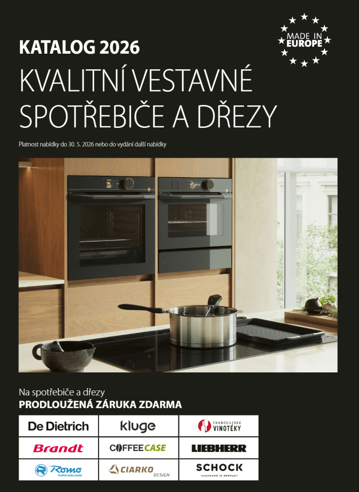 Katalóg vstavaných spotrebičov 2025-2026
